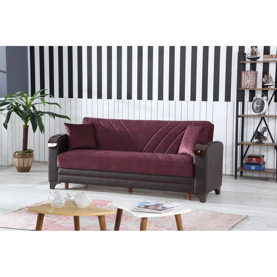 Lallana Living Room Convertible Sleeper 3 Seat Sofa