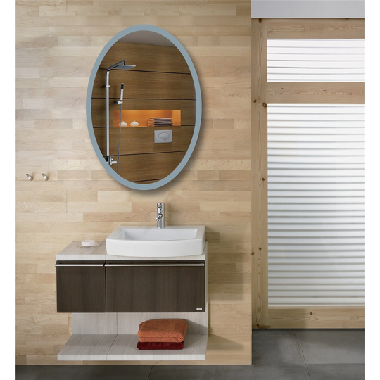 Woodbridge Lighting Reflections 22" x 30" Oval LED Back Light Mirror