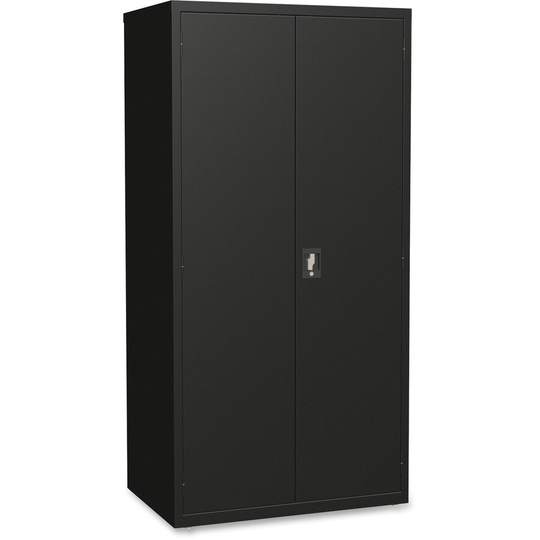 Lorell Storage Cabinet, 24"x36"x72", Black