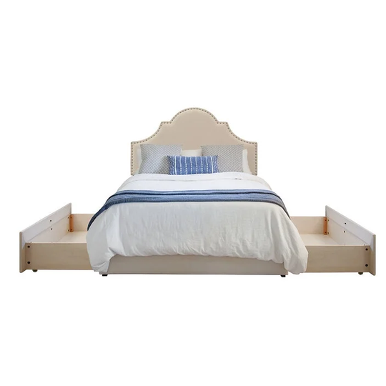 Portman "Kahuna" Upholstered Platform 2 Drawer Storage Bed