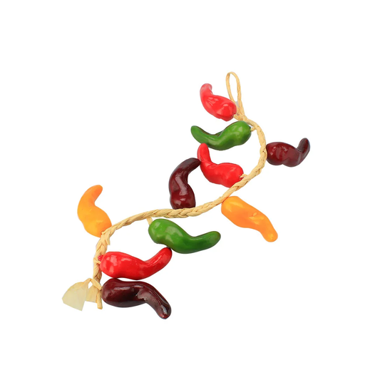Multi-Color Artificial Fake Hanging Pepper Garland Vine - 21"(Length)