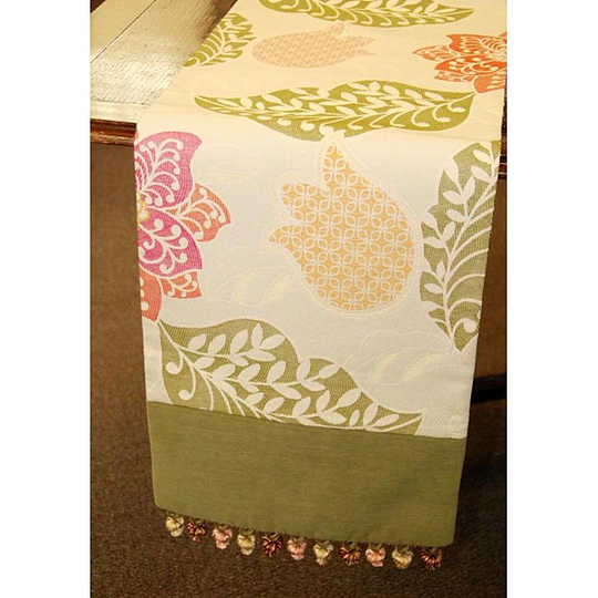 Corona Decor Botanical Woven 70-inch Table Runner