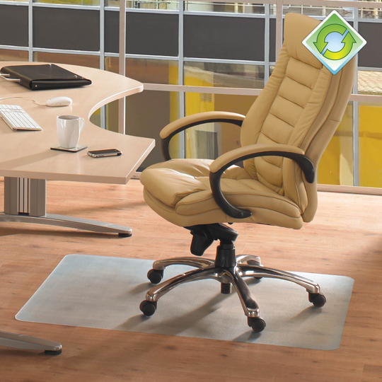 EcoTex Revolutionmat | Recycled Chair Mat | For Hard Floors | 100% Recycled | Rectangular | Size 48" x 79"