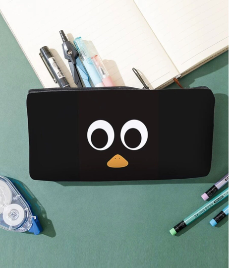 Penguin Pencil Case | Cosmetic Bag Eyes Student Animal Unique