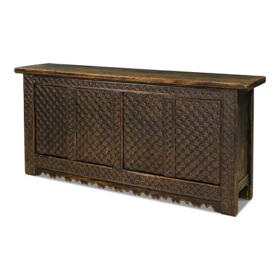 Monongahela 79" Wide Pine Wood Sideboard