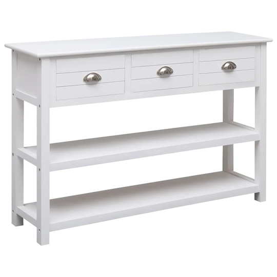 vidaXL Sideboard White 45.3"x11.8"x29.9" Wood