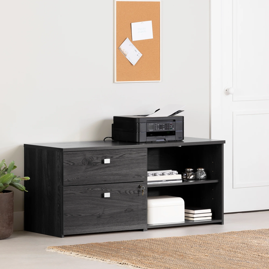 South Shore Interface 2-Drawer Credenza