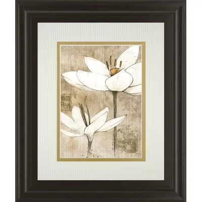 Pencil Floral I by Avery Tillman Framed Painting Print