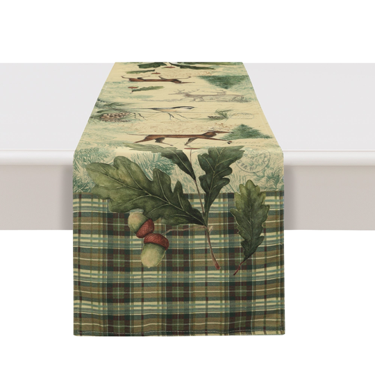Laural Home Woodland Animals Table Runner - 13x72