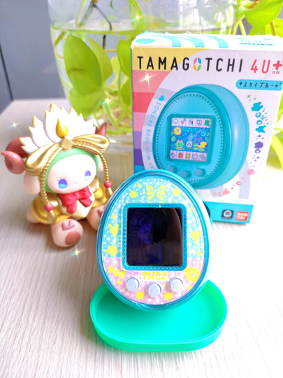 Bandai Tamagotchi 4U+ Blue Body Color | With Original Box/B041