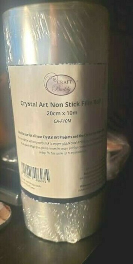 Craftbuddyus Ca-F10M Craft Buddy Crystal Art Non Stick Film Roll
