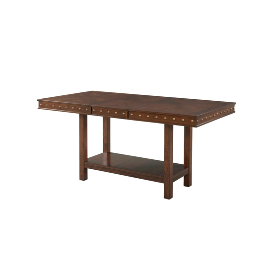 Picket House Furnishings Pruitt Counter Dining Table - Cherry Brown