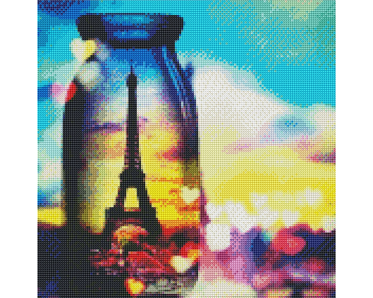 5D Diamond Painting Kit Paint By Diy Full Drill Round Crystal Cross Stitch Home Decor Gift For Her 40x40cm