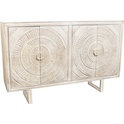 Grasser 64'' Wide Acacia Solid Wood Sideboard