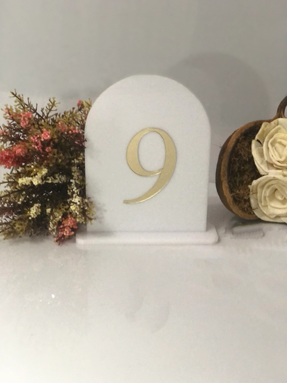 Arch Table Numbers | Acrylic Number Wedding, Centerpieces Luxury Decorations