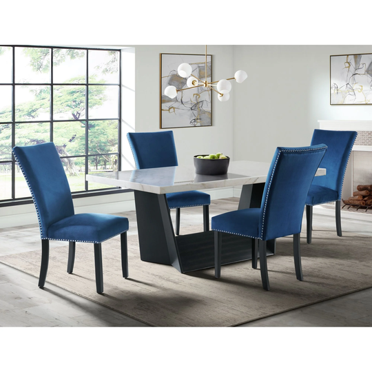Picket House Furnishings Dillon Standard Height Marble Table