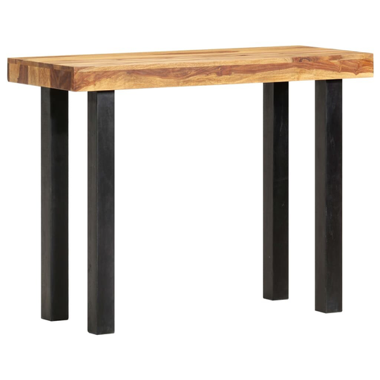Console Table 39.4"x15.7"x29.9" Solid Sheesham Wood