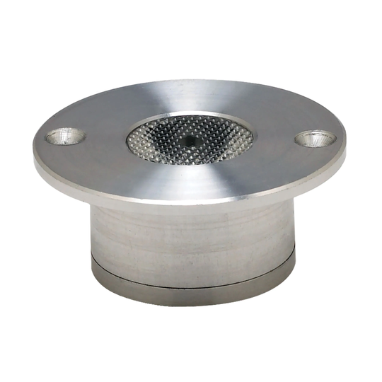 Cornerstone Alpha Collection 1 Light Recessed LED Button In Brushed Aluminum