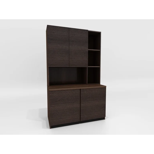 Furnitech 47" Bookcase/Storage Cabinet