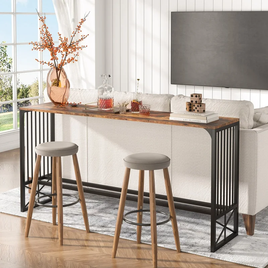 70.9'' Extra Long Sofa Console Table, Narrow Console Table Behind Couch,Hallway Entryway Table