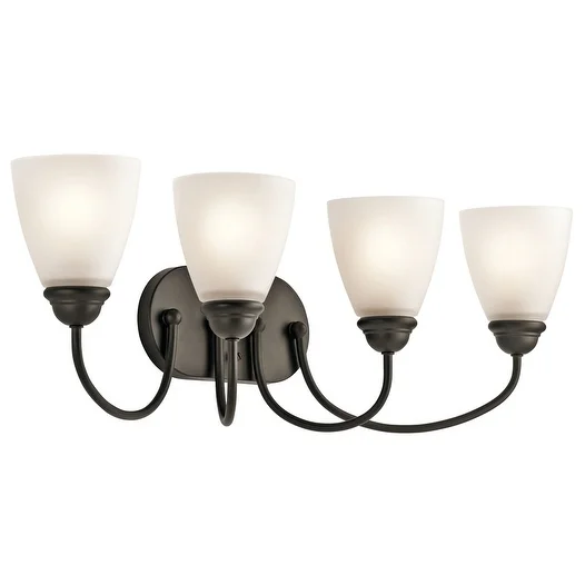 Kichler Lighting Jolie Collection 4-light Olde Bronze Bath/Vanity Light