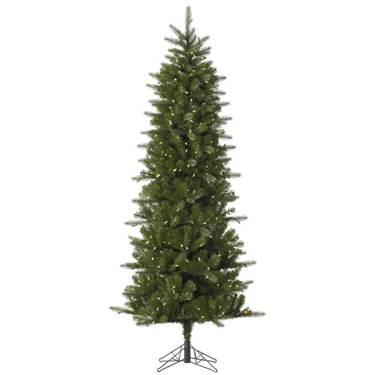 7.5-foot Carolina Pencil Spruce with 450 Warm White LED Lights