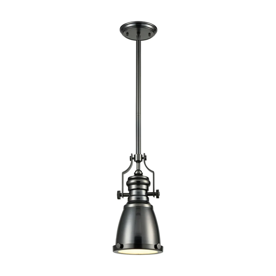 Chadwick 1-Light Pendant, Black Nickel