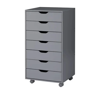 15.75'' Wide 7 Drawer Office File Cabinets Wooden File Cabinets for Home Office Storage Drawer