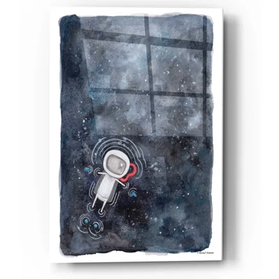 Swim in Space by Rachel Nieman - Unframed Graphic Art
