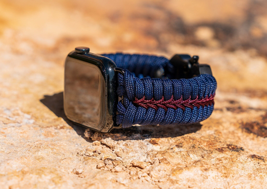 Apple Watch Laced Rugged Tactical Paracord Band | Series 1 - 8 +Ultra Accessories