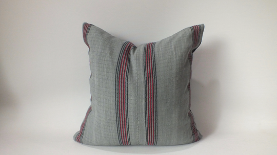 Gray Black Burgundy Sofa Chair Pillow Cover Throw Accent Cushion Pastel Colour Decorative Bedroom Living Room Cushions Woven-Fabric