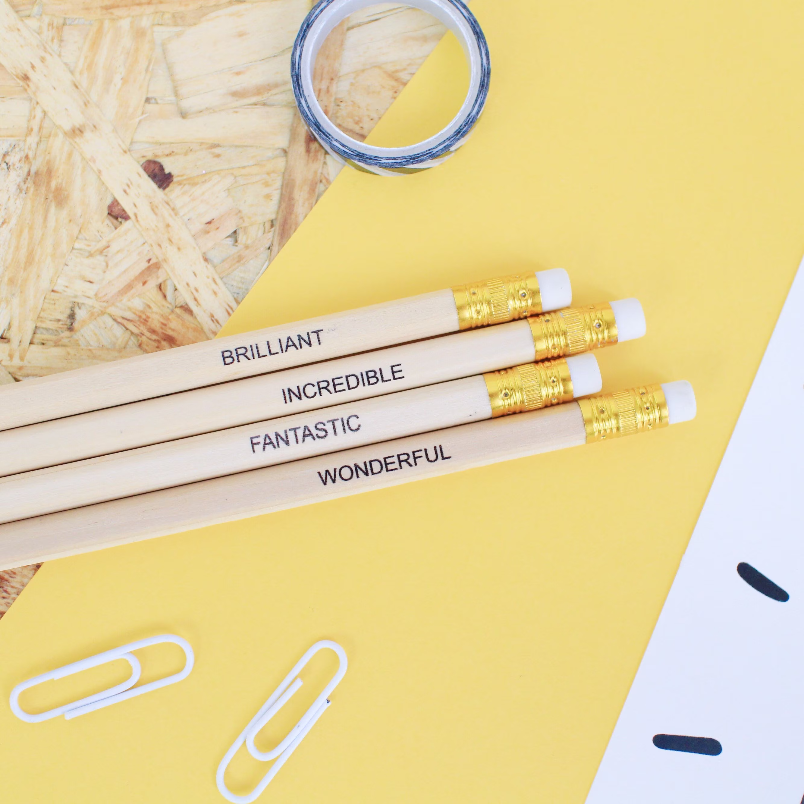 Positive Pencils - Graphite Pencil, Birthday Gift, Teacher Gift