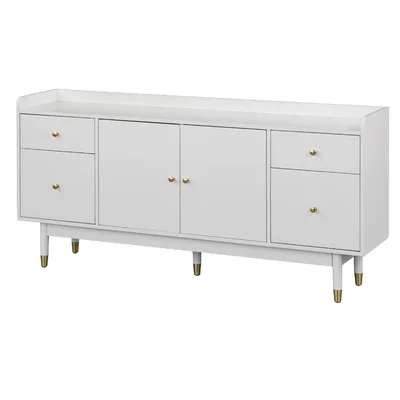 Cassano 63'' Wide 4 Drawer Sideboard