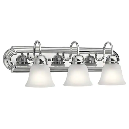 Kichler Lighting Traditional 3-light Chrome Bath/Vanity Light