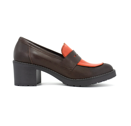 Loafers For Women, Brown Women's Penny Loafer, Loafer Platform, Loafer Heels, Women's Shoes, Loafer Block Heel, Custom Shoes Women