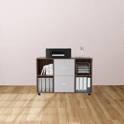 Kolay 16'' Wide 2 - Drawer Storage Cabinet