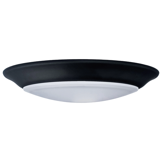 7 inch LED Disk Light CCT Selectable 3K/4K/5K Black Finish - N/A