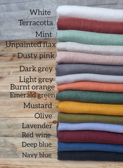 Linen Napkins | Washed Soft Linen Table Napkin Stonewashed Wedding Table