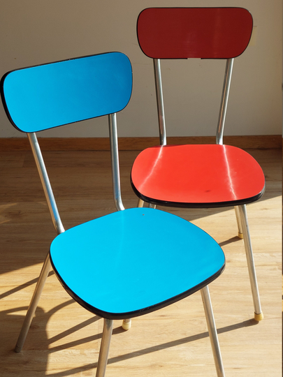 1 Of 2 Vintage Dining Chairs/Room Mid-Century Modern Mcm Home Chair Retro Home/Retro Ambient /60's