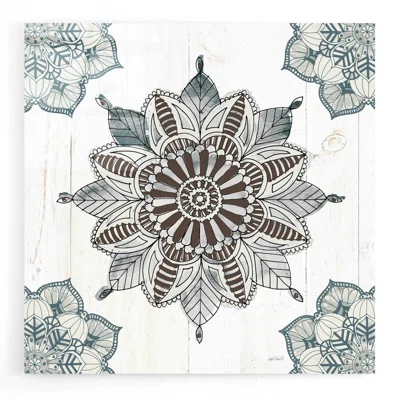 Mandala Morning II by Anne Tavoletti - Unframed Graphic Art