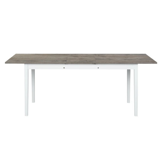 Farmhouse Dining Table Extendable, Seat 4-6 (Chairs Excluded) - Oak