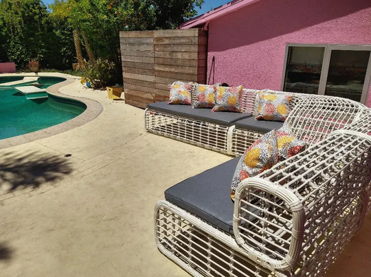 Indoor/Outdoor Sofa White