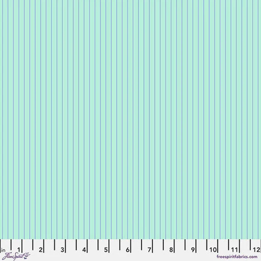 New Tula's True Colors - Misty Tiny Stripes By Tula Pink For Free Spirit Fabrics Sold By The Yard & Cut Continuous Ships Today