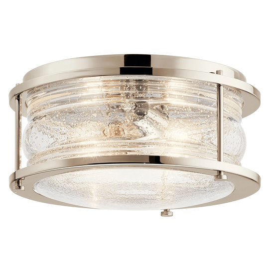 Kichler Ashland Bay Flush Mount Light - 6" H x 12" W - 6" H x 12" W