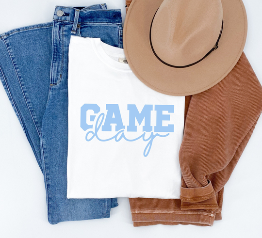 Game Day // Short Sleeve Comfort Colors T-Shirt Shirt Football