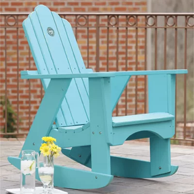 Original Wood Rocking Adirondack Chair