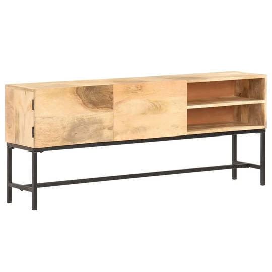 Sideboard 57.1"x11.8"x23.6" Solid Mango Wood