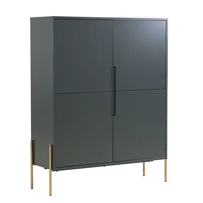 Kosyo 44.5" Wide Stainless Steel Sideboard