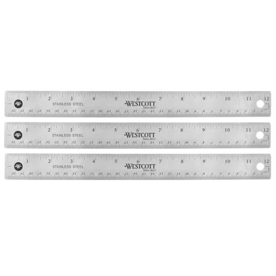 Ruler with Non Slip Cork Base