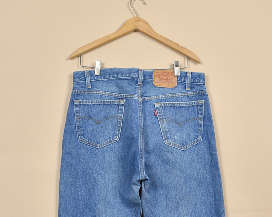 Levi's 501 Size 33 Button Fly Vintage Denim Jeans